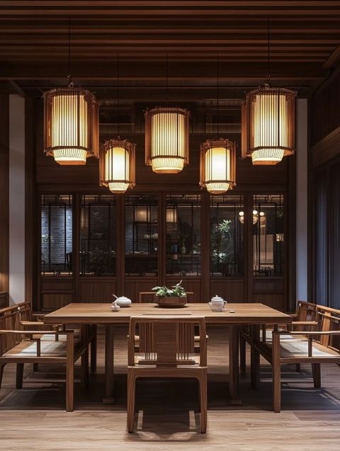 在上海繁華區(qū)，有一家特殊的森森餐廳