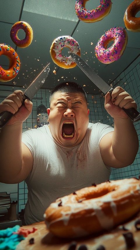 遼寧大連，一男子經(jīng)營(yíng)一家水餃自助飯店，這天來(lái)了一個(gè)客人，吃掉十多盤(pán)餃子