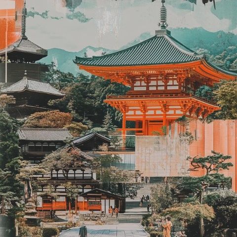 京都之旅：輾轉(zhuǎn)奔波終抵達，古都風情與美食的邂逅