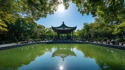 春節(jié)期間濟南公園盛況空前，快來體驗這場視覺盛宴！