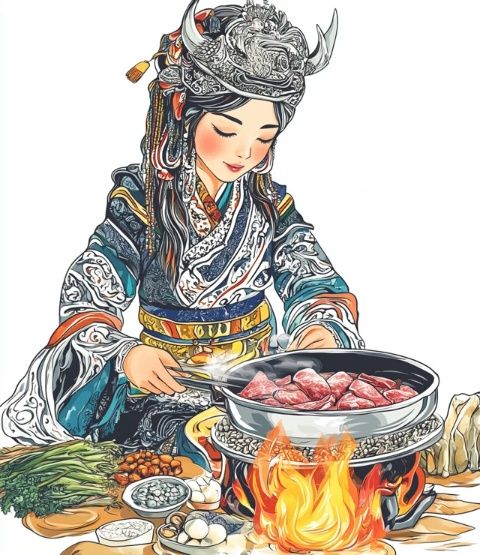 農(nóng)歷八月初一，云南的各少數(shù)民族都會(huì)慶祝湯鍋節(jié)。