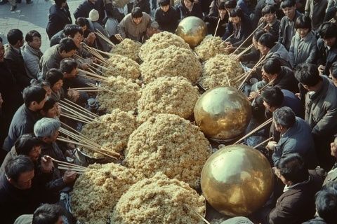 農(nóng)歷八月初一，云南的各少數(shù)民族都會(huì)慶祝湯鍋節(jié)。