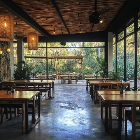 隱藏在國(guó)家植物園里的這家素菜館，你去過(guò)嗎？
