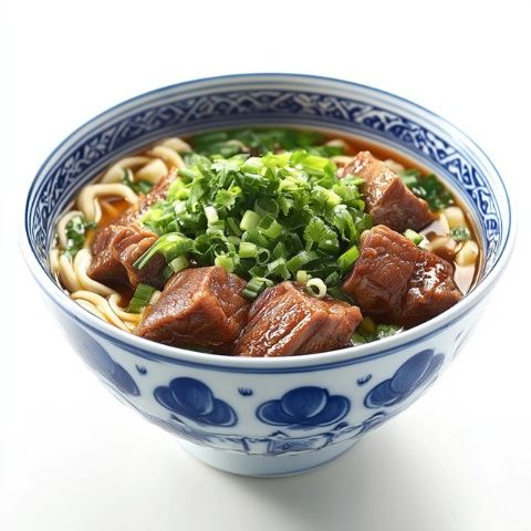 蘇州燜肉面，寬湯少青、一竄頭硬面，靈驗(yàn)！