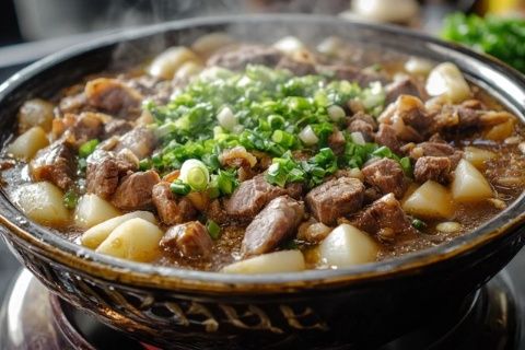 探店這家店的牛大骨，湯底醇厚肉酥爛！