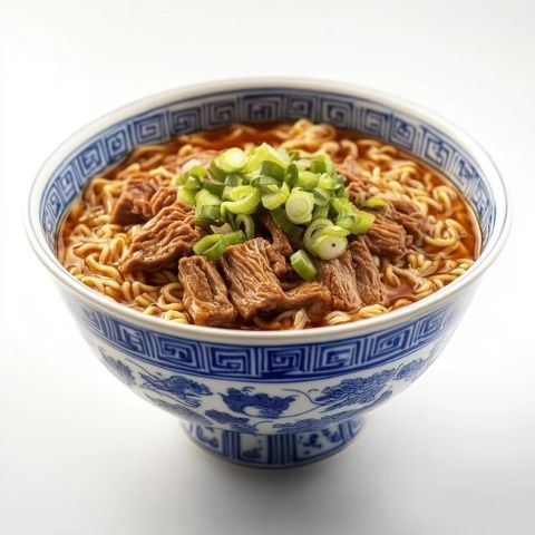 蘇州燜肉面，寬湯少青、一竄頭硬面，靈驗(yàn)！