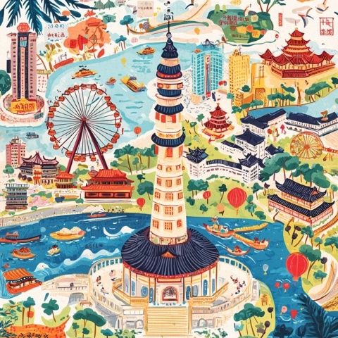 悠閑自在，吃喝玩樂(lè)的蜀都（原創(chuàng)）