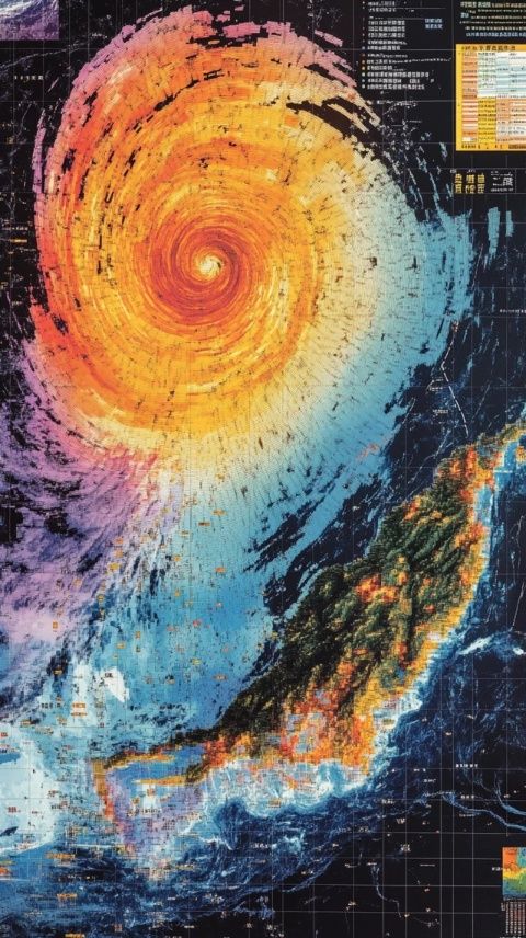 關(guān)注超強臺風消息今天5日09時，今年第11號臺風"摩羯"中心位于北緯19點1度