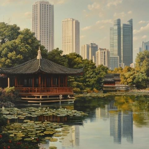 上海的魅力隱藏地——朱家角古鎮(zhèn)，穿越時空的江南明珠