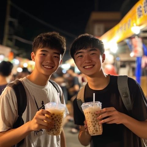 在廣西梧州市，晚上10點(diǎn)了，在一個(gè)中學(xué)的對(duì)面街夜市