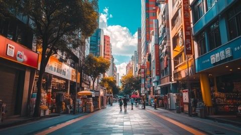 再往前算十幾年，南昌市的勝利路步行街，曾經(jīng)是每個(gè)南昌人平時(shí)逛街必去的地方