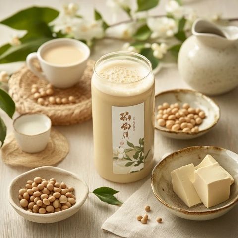 咸豆?jié){的正確打開方式，暖胃又滿足，搭配蔥包檜絕了！