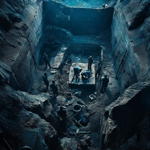 千年古墓驚現(xiàn)：百年宴席未腐朽，考古現(xiàn)場揭秘神秘“看門人