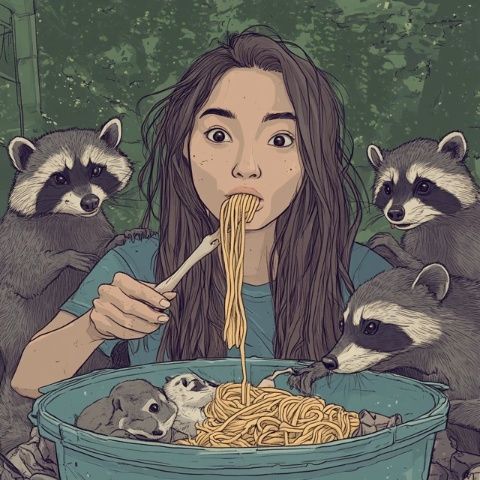 小兔子Mimi的森林尋食記:一場(chǎng)溫馨的團(tuán)圓飯前奏