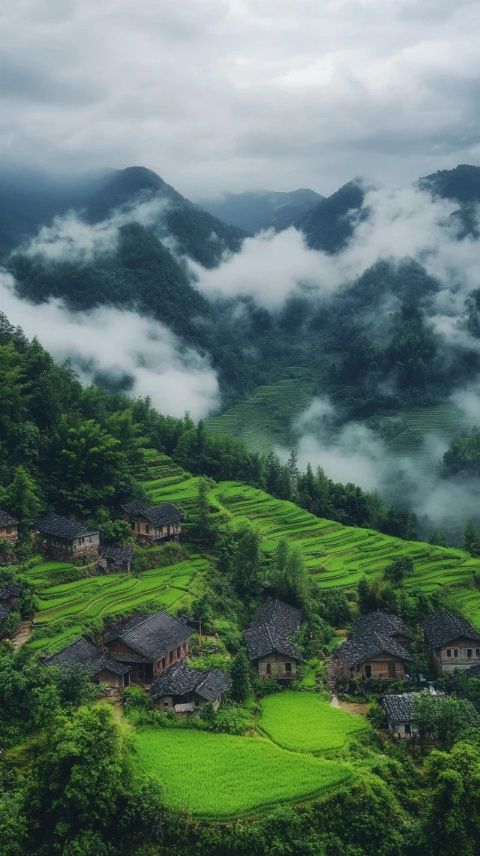 從龍巖來(lái)到了江西省萍鄉(xiāng)市蘆溪縣，一路上經(jīng)過(guò)許多山脈