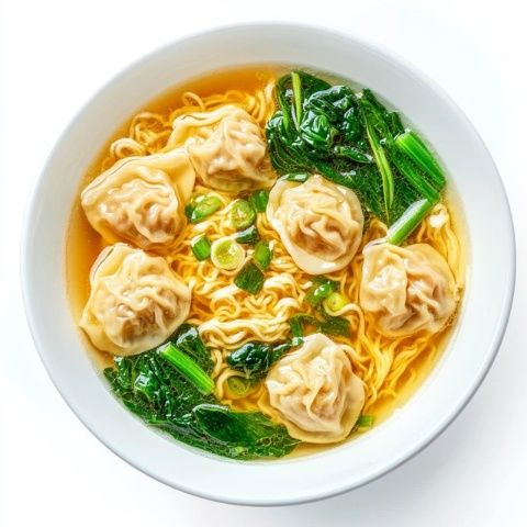 云霄美食水面:清湯餛飩?cè)馔璧耐昝澜Y(jié)合