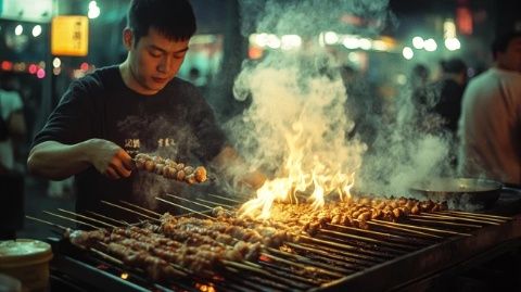汕尾夜市必吃美食：蠔煎、糕點與燒烤探秘