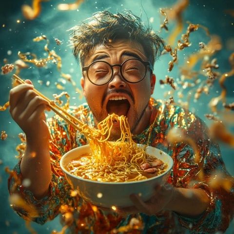 跳跳糖拌面黑暗料理你敢吃嗎？