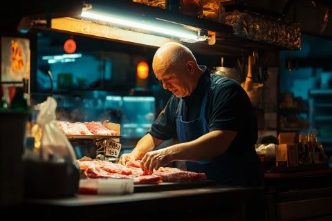 中國(guó)夜市美食大賞:地?cái)傂〕岳锏牡赜蝻L(fēng)情與匠心烹飪