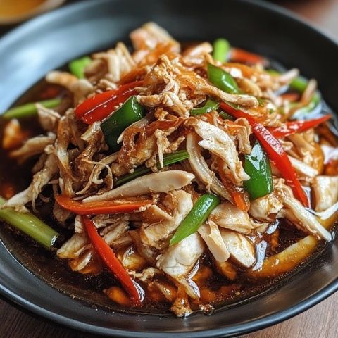 家常小炒尖椒雞的做法詳細(xì)步驟圖解，鮮香辣嫩超下飯！