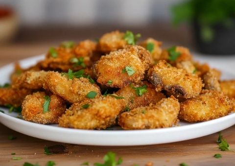 蟹味菇炒雞蛋，色彩誘人營養(yǎng)足，簡單幾步上桌的美味！