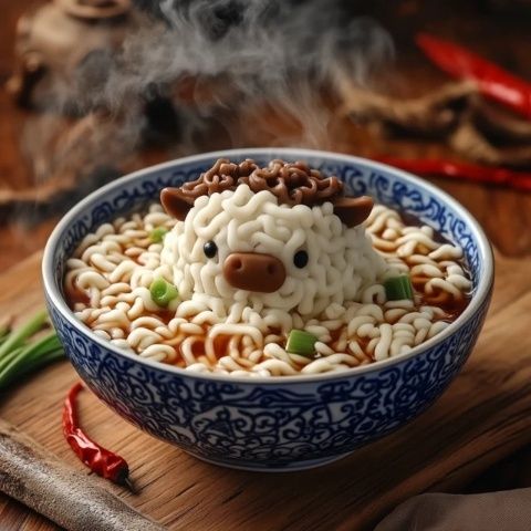 荊粉小吃牛肉面館開業(yè)，招牌面僅需八元，引發(fā)早餐市場熱議！
