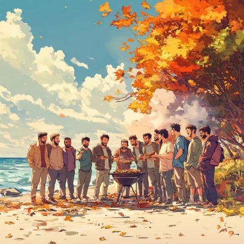 最溫馨的聚會來了！11月3日，于正曬和白鹿合照及聚餐美食，稱我們昨晚吃的菜