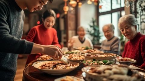 元旦家庭團聚:弟妹親手燉煮傳統(tǒng)黃米面糕,大同風味傳承家味