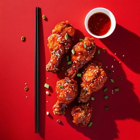 新生夏意濃，韓式炸雞與西瓜的夏日盛宴：品味美食，享受生活