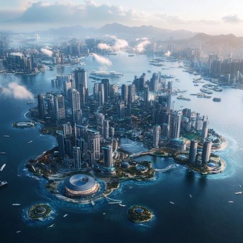 揭秘東方新明珠：面積是香港30倍，崛起為全球貿(mào)易中心指日可待