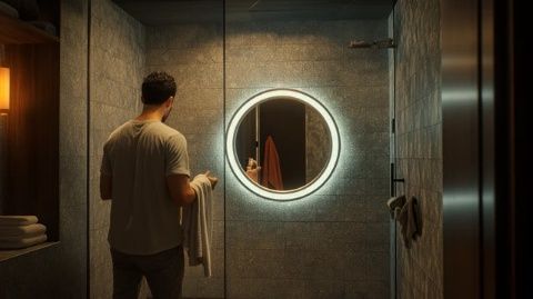 北京，一男子著急上廁所，一家正在裝修的餐廳好心借給他使用,不曾想
