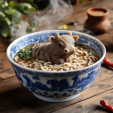 貪圖便宜嘗鮮，結果吃到不好吃的原湯牛肉粉，真是后悔莫及