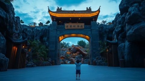 中國古代傳說中，九個黃龍的孩子居住的地方