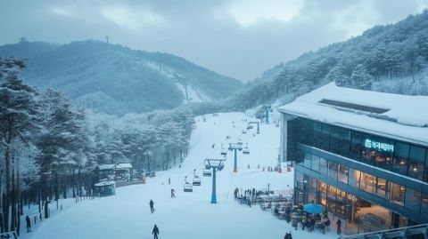 那拉提滑雪場距新源縣8公里，距離那拉提風景名勝區(qū)60公里，毗鄰578國道