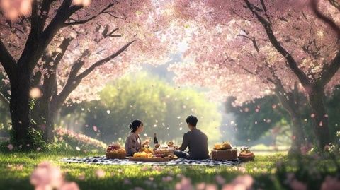 桃花林中喜相逢，春風(fēng)十里不如你