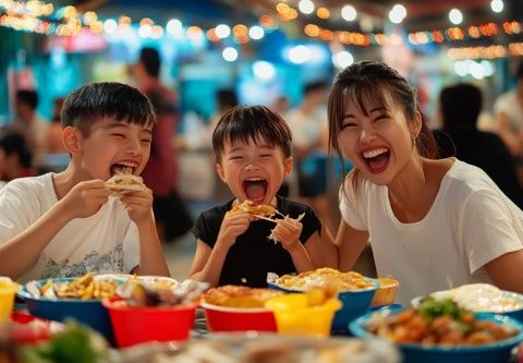 廈門街頭小吃之旅:體驗廣東腸粉和香菇雞肉粥的魅力