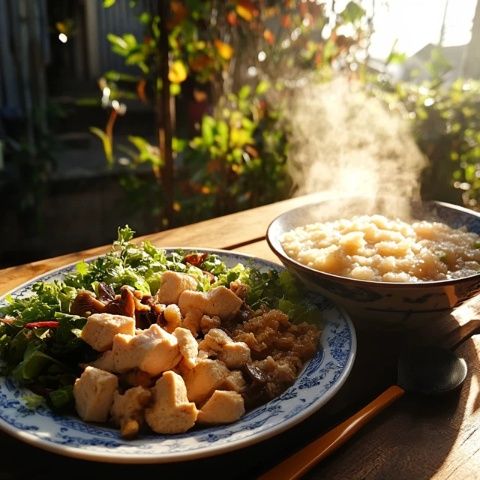 廈門街頭小吃之旅:體驗廣東腸粉和香菇雞肉粥的魅力