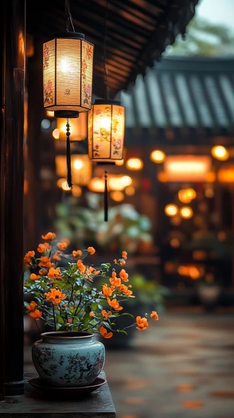 冬夜江灘，燈籠高掛，淺酌桂花冬釀，體驗(yàn)蘇州傳統(tǒng)佳釀的清甜與雅致