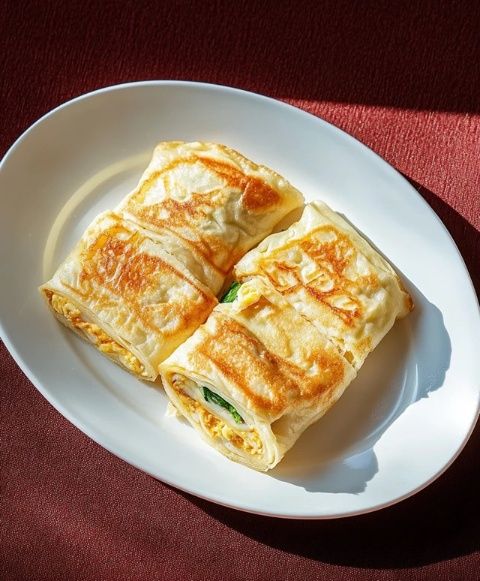 超火爆青島大餅！|財東街的早飯必備美味