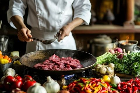 調(diào)整絞肉機音量至低檔，自制家鄉(xiāng)風(fēng)味扁肉，兼顧美味與寧靜
