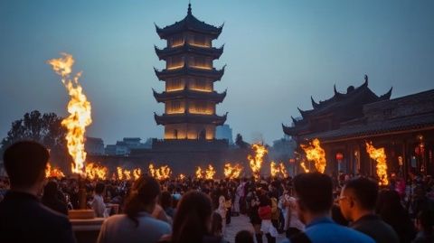 五一假期，河南嵩山景區(qū)為廣大游客奉上了煙火氣息與文化沉淀深度融合的文旅盛宴