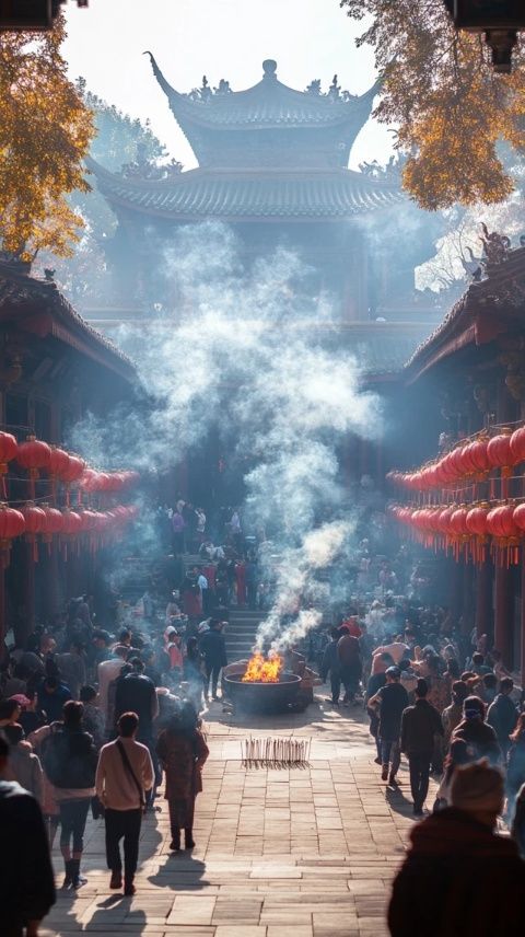 五一假期，河南嵩山景區(qū)為廣大游客奉上了煙火氣息與文化沉淀深度融合的文旅盛宴