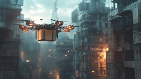 深圳：無人機(jī)送外賣，即刻“空降”你身邊