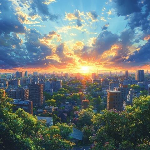 城市生活色彩斑斕，人間百味濃郁