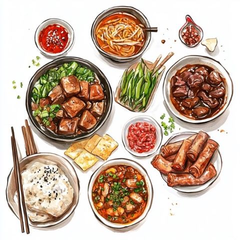 華北平原的美食地圖：山東煎餅卷大蔥、德州扒雞到山西平遙牛肉