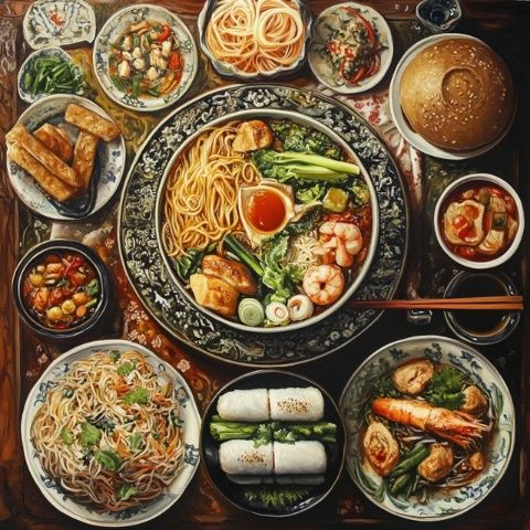 品味中國(guó)的美味佳肴