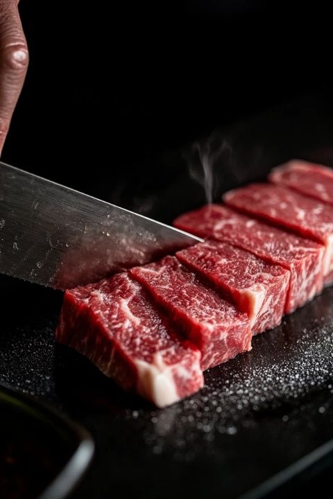 水晶牛肉佳肴：兩路口臻選牛排片，透亮誘人嘗美味