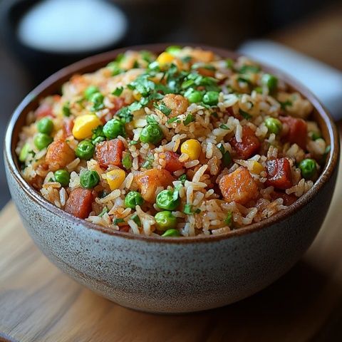 我愛吃的中式炒飯，簡單又美味！