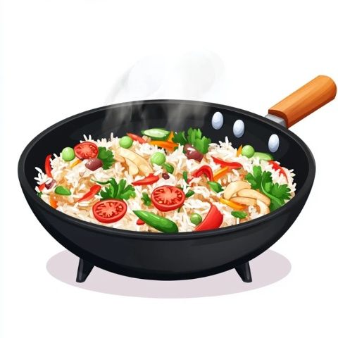 我愛吃的中式炒飯，簡單又美味！