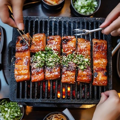 百子灣性價(jià)比之選！人均100體驗(yàn)地道韓式烤肉-樸家一頭豬的美味盛宴